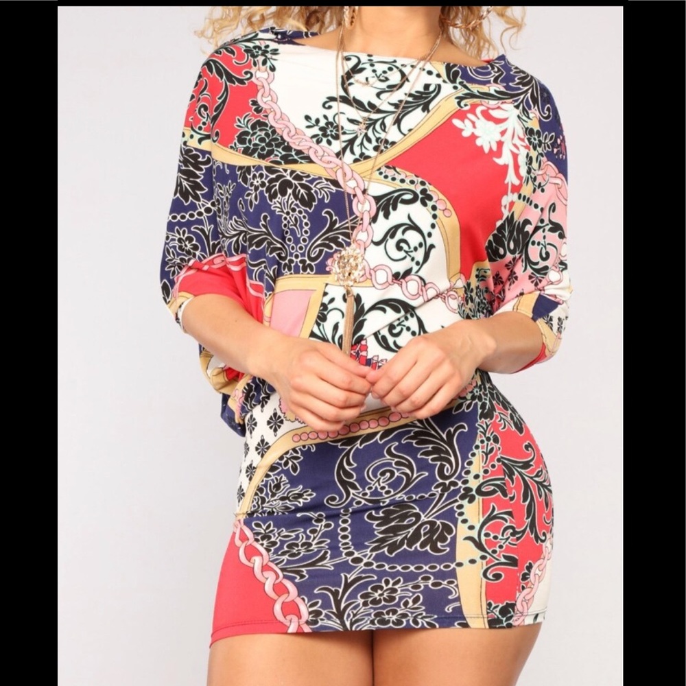 COPY - NWT Multicolored Mini Dress